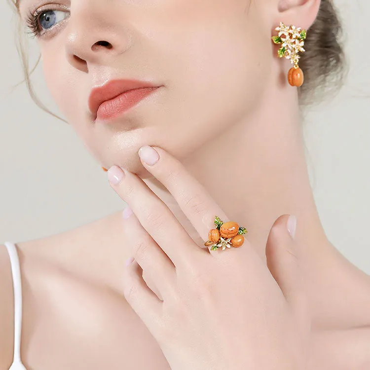 Golden Plum Blossom Ring sold by Selenichast product image thumbnail 4