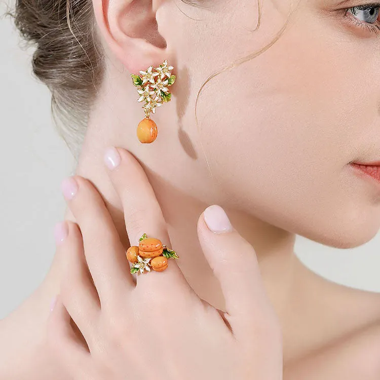 Golden Plum Blossom Ring sold by Selenichast product image thumbnail 2