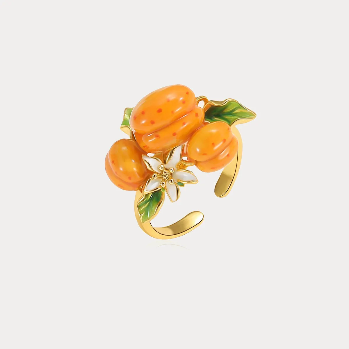 Golden Plum Blossom Ring sold by Selenichast