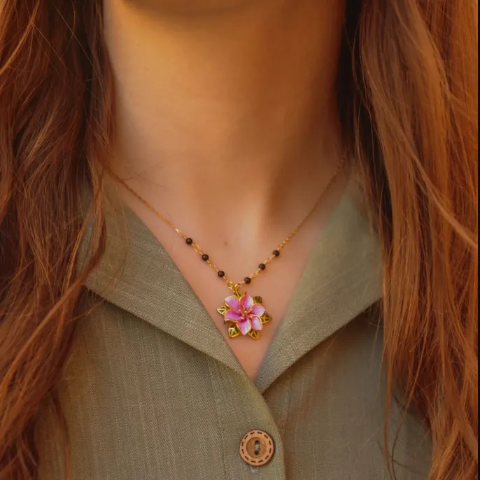 Bellflower Necklace sold by Selenichast product image thumbnail 3