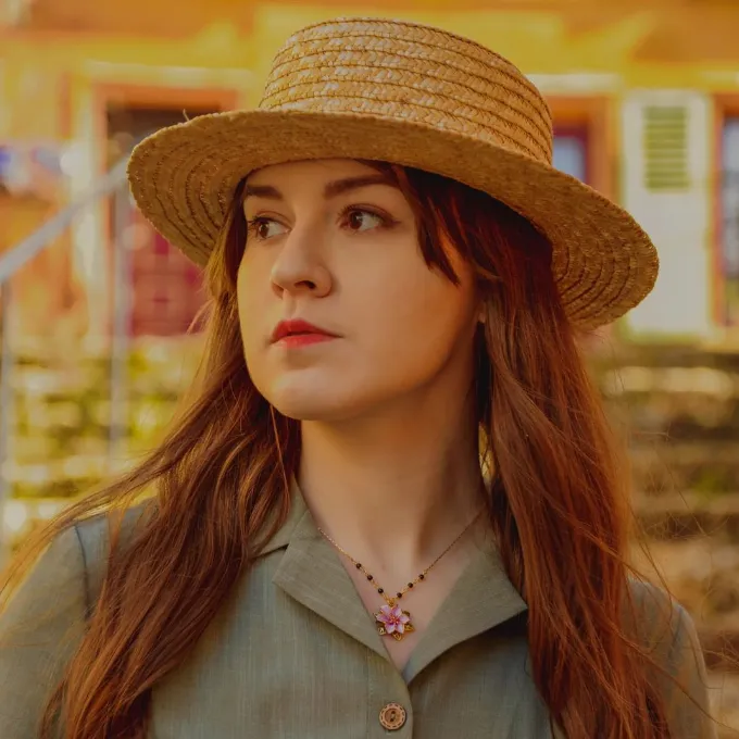 Bellflower Necklace sold by Selenichast product image thumbnail 2