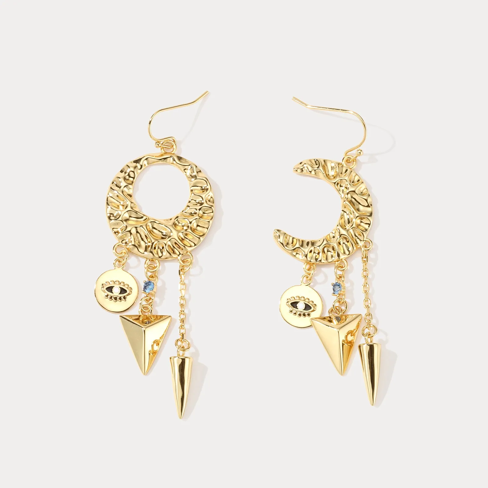 Cosmic Evil Eye Earrings sold by Selenichast