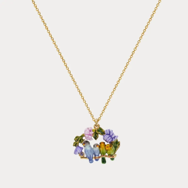 Garden Parrot Necklace sold by Selenichast