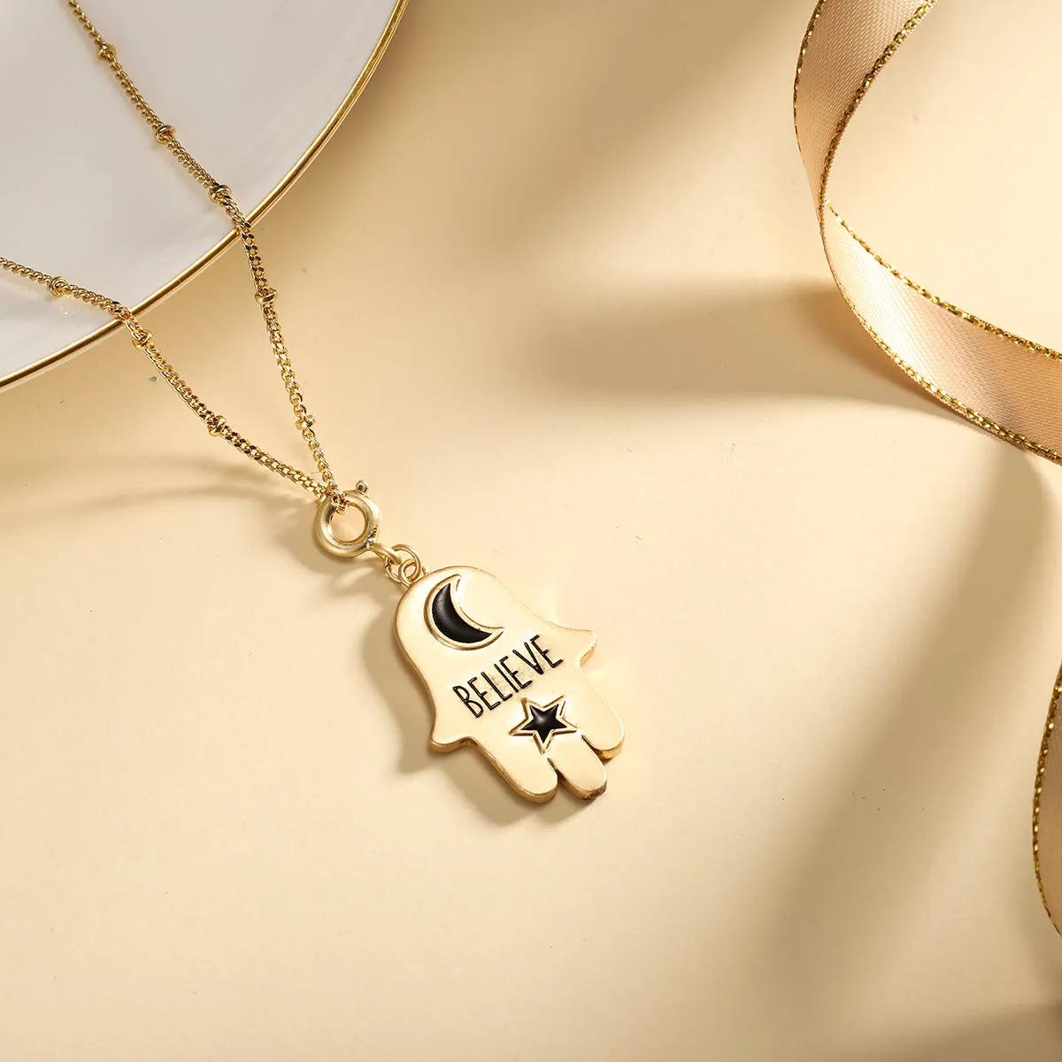 Believe khamsah Necklace sold by Selenichast product image thumbnail 2