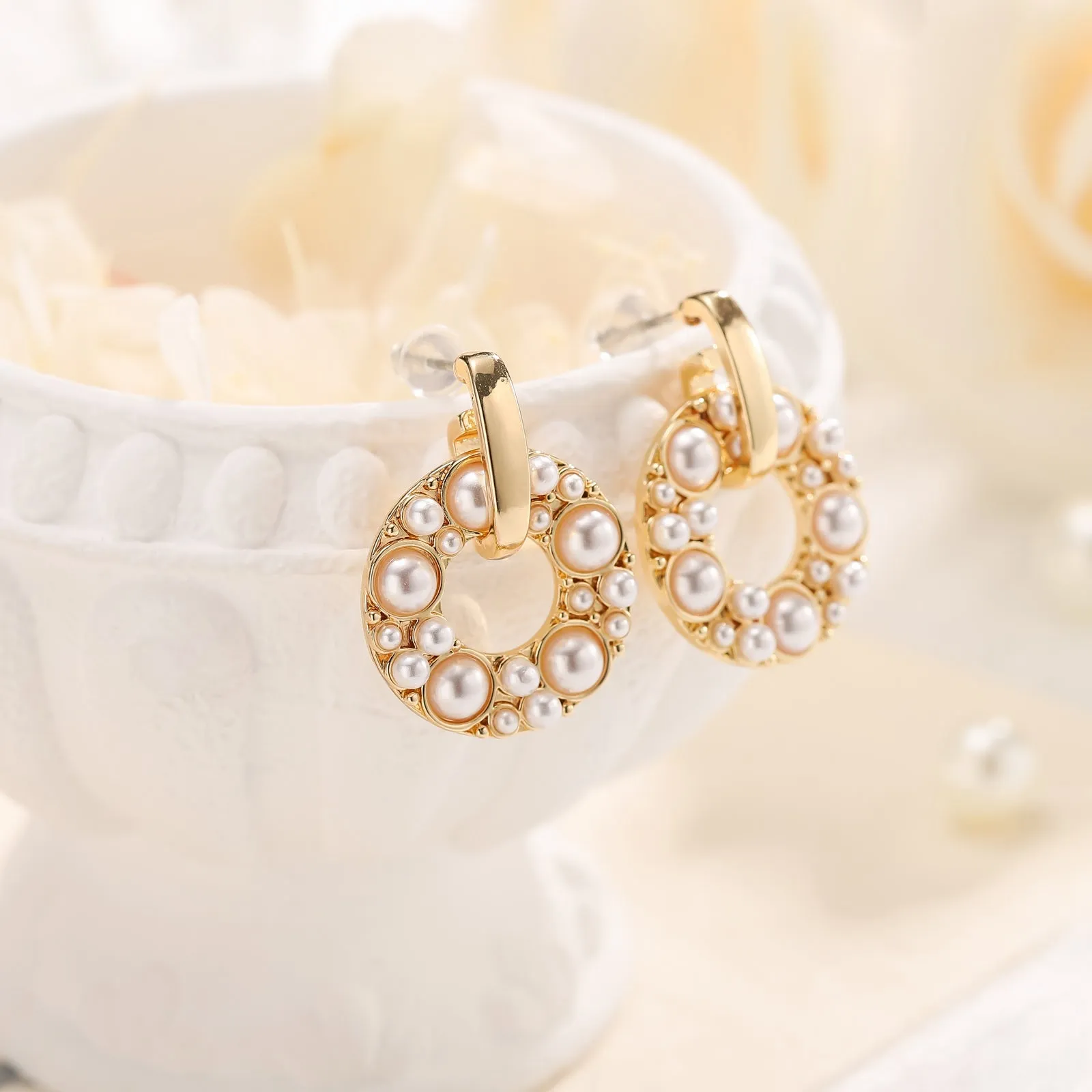 Pearl Earrings Set sold by Selenichast product image thumbnail 5