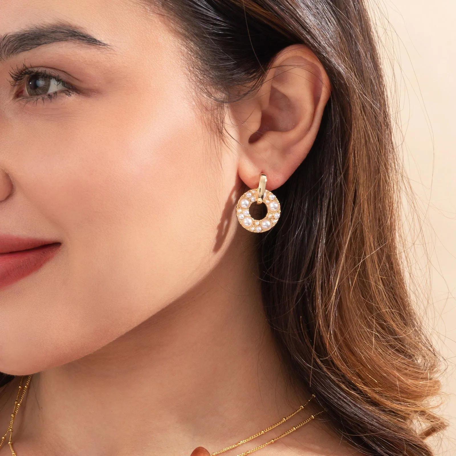 Pearl Earrings Set sold by Selenichast product image thumbnail 4