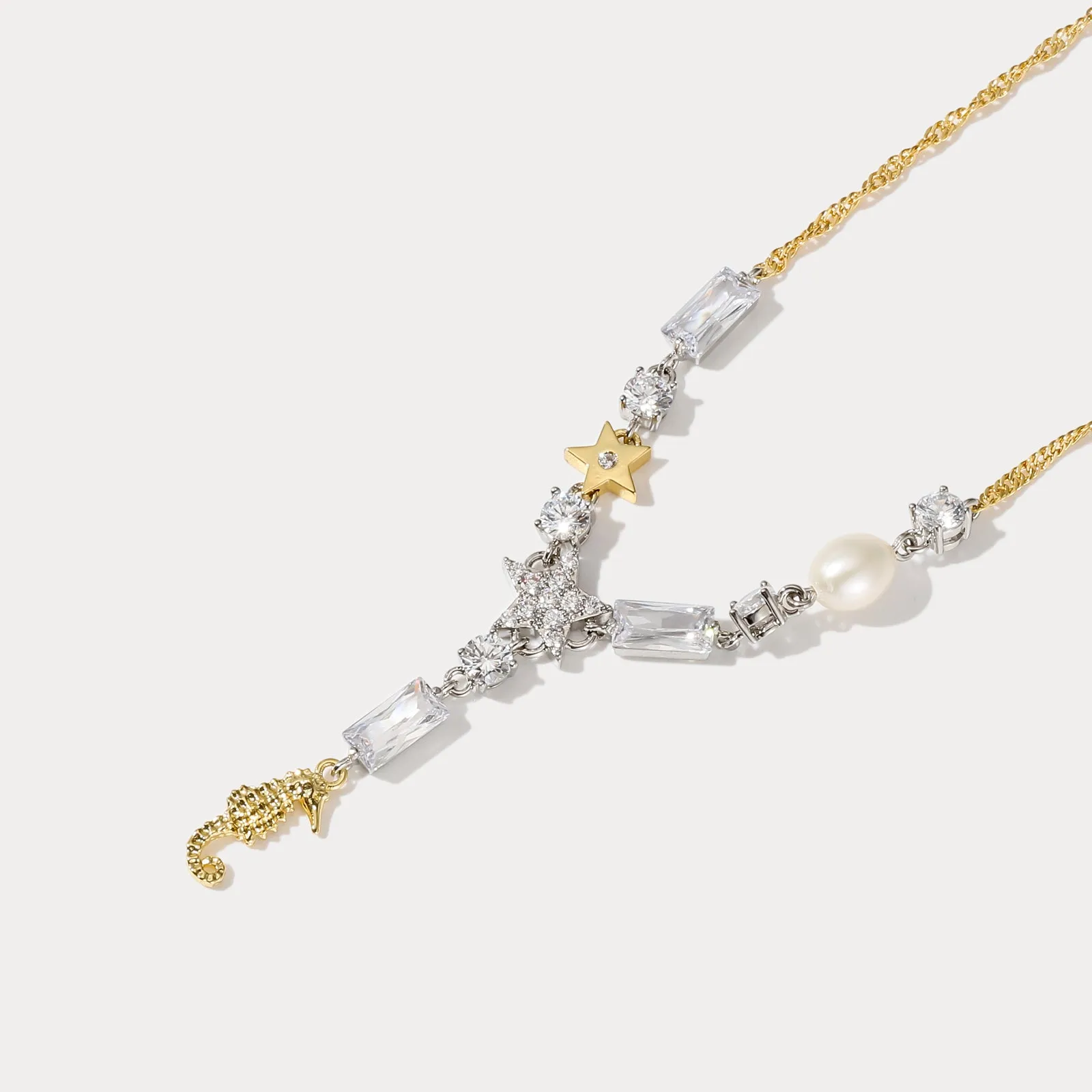 Seahorse Star Necklace sold by Selenichast product image thumbnail 5