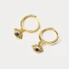 Devil Eye Earrings sold by Selenichast