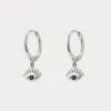 Devil Eye Earrings sold by Selenichast