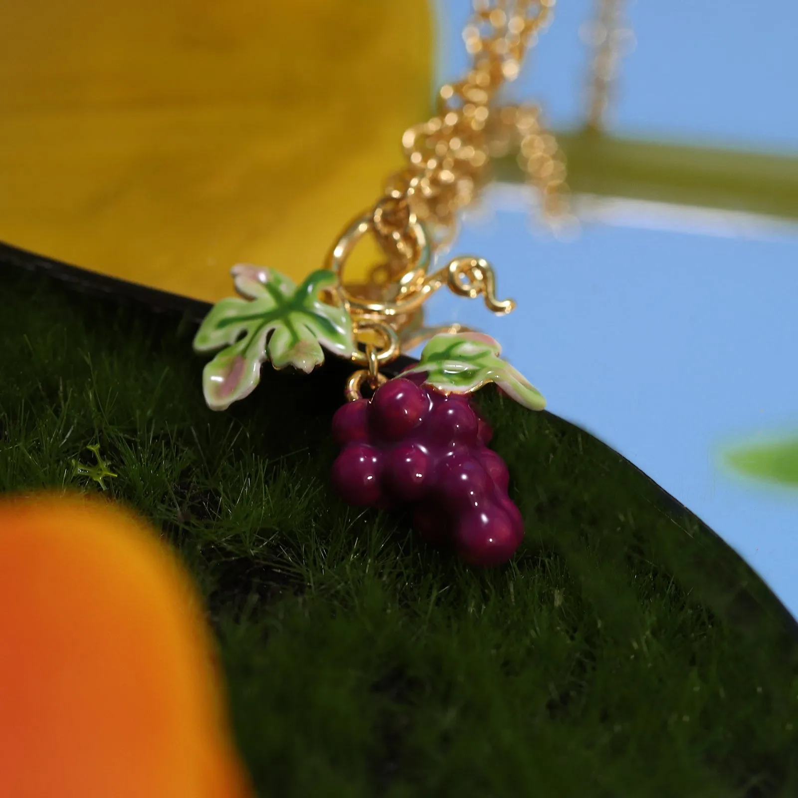 Grape Necklace sold by Selenichast product image thumbnail 5