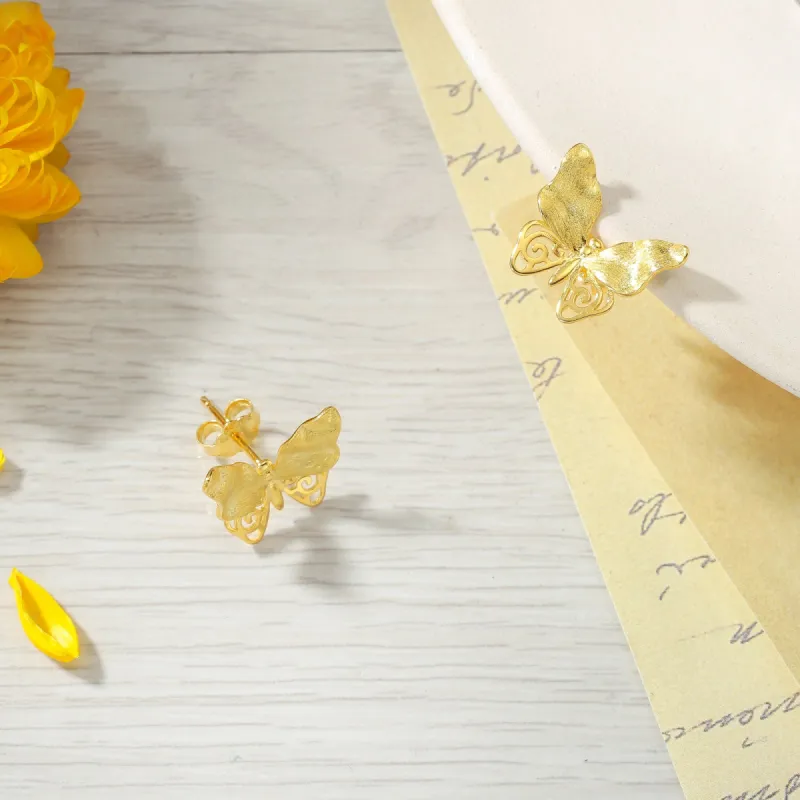 Hollow Butterfly Earrings sold by Selenichast