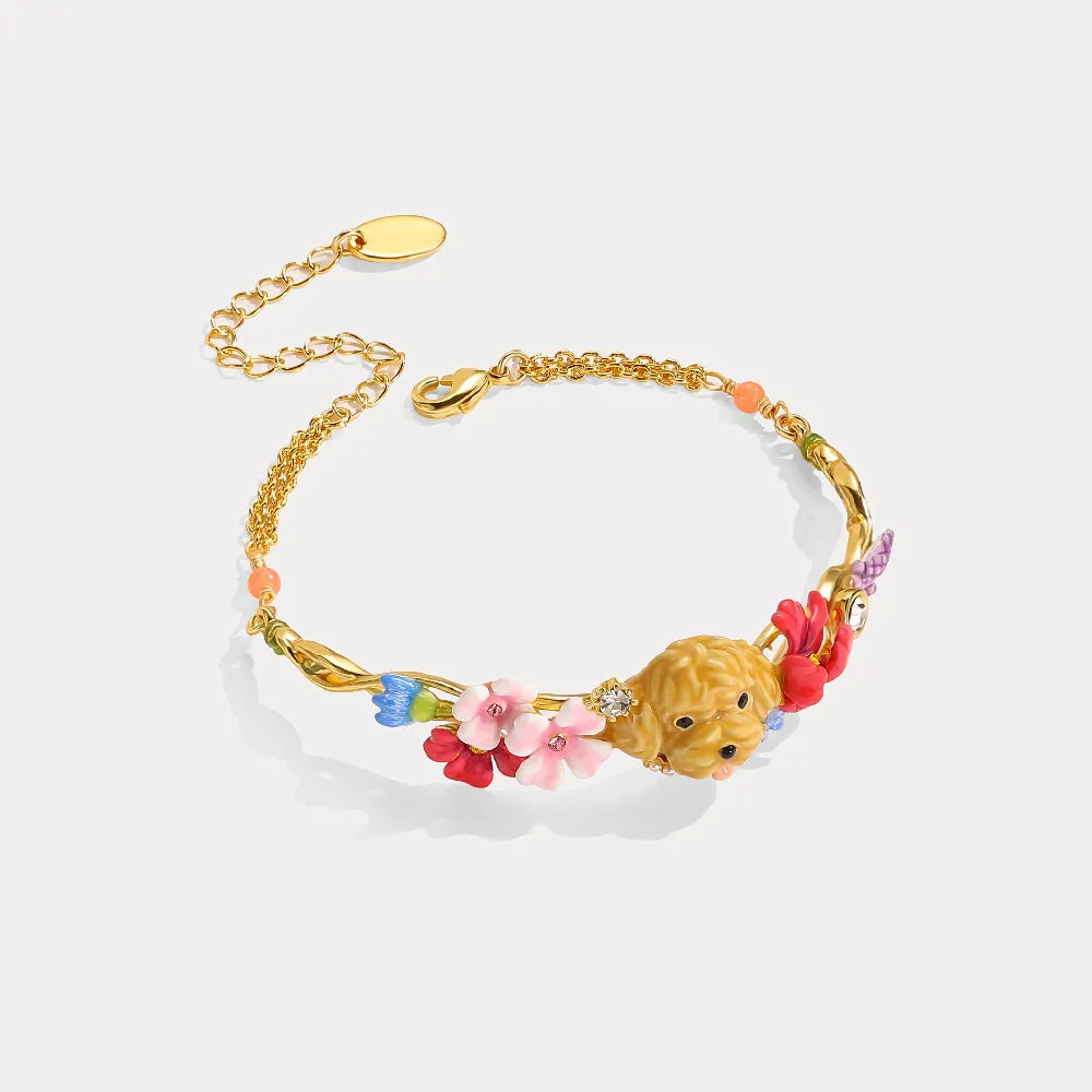 Goldendoodle Dog Bracelet sold by Selenichast product image thumbnail 3