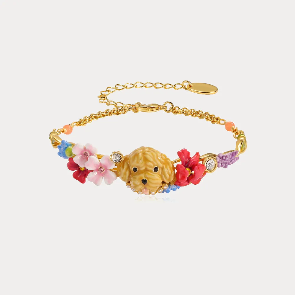 Goldendoodle Dog Bracelet sold by Selenichast