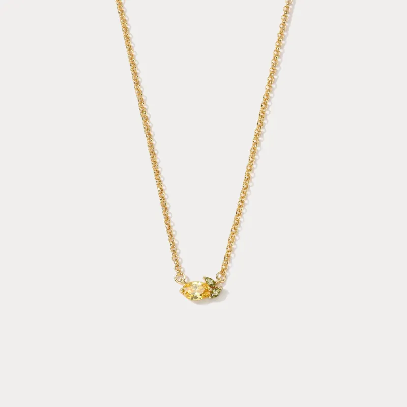 Lemon Necklace sold by Selenichast