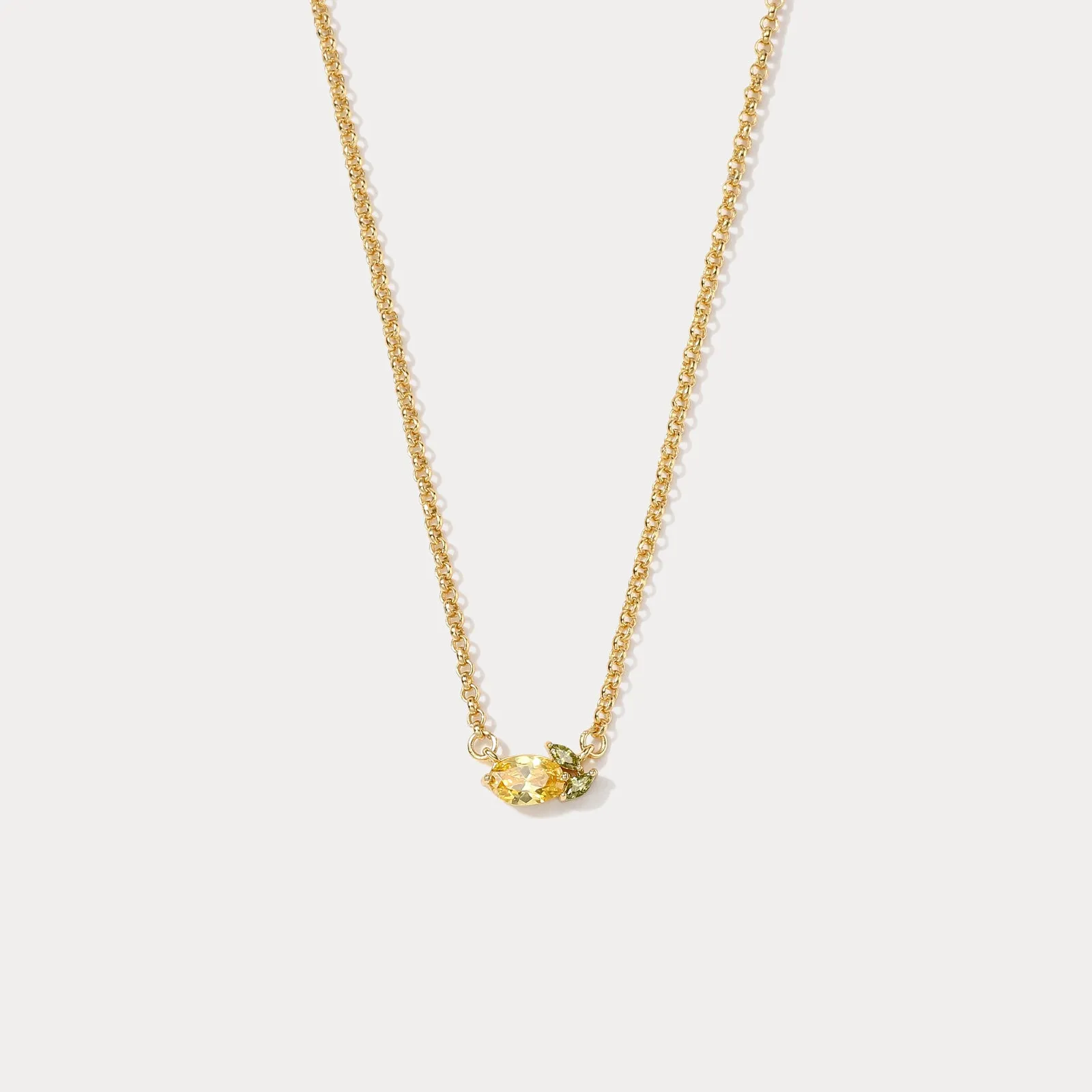 Lemon Necklace sold by Selenichast