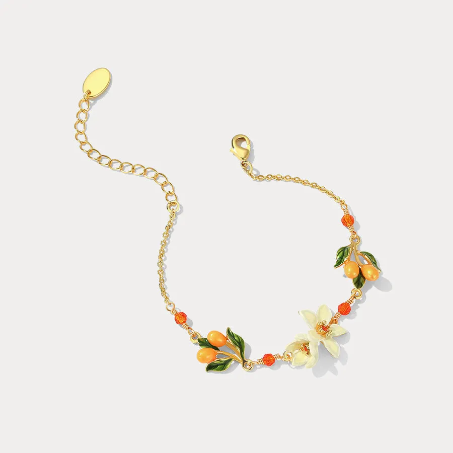 Orange Blossom Bracelet sold by Selenichast product image thumbnail 3