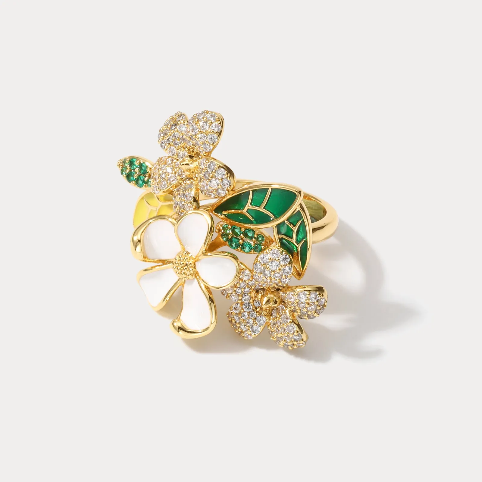 Four Leaf Clover Ring sold by Selenichast