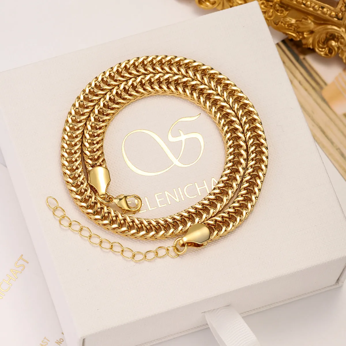 Franco Snake Chain Necklace sold by Selenichast product image thumbnail 2