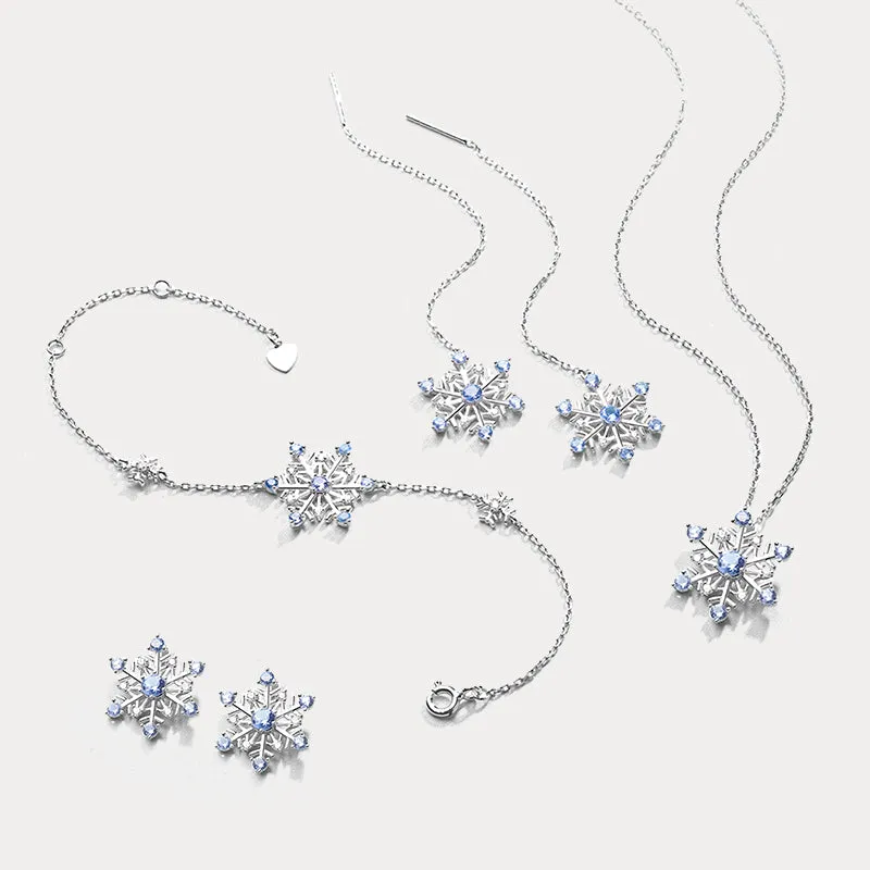 Christmas Snowflake Necklace sold by Selenichast product image thumbnail 3