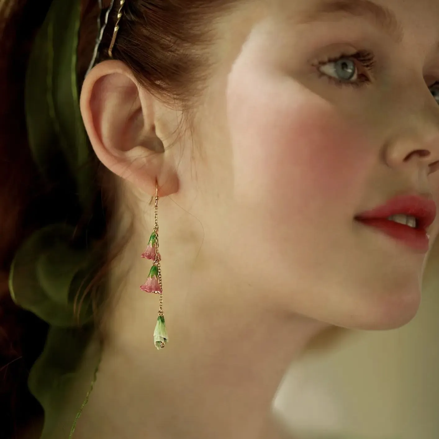 Lily Of The Valley Earrings sold by Selenichast product image thumbnail 2