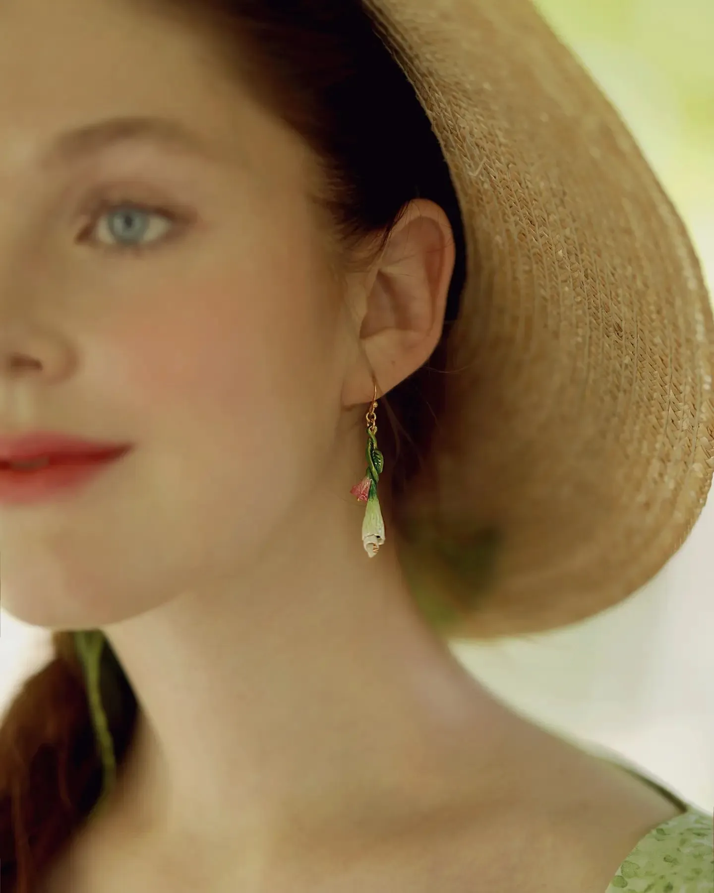 Lily Of The Valley Earrings sold by Selenichast product image thumbnail 3