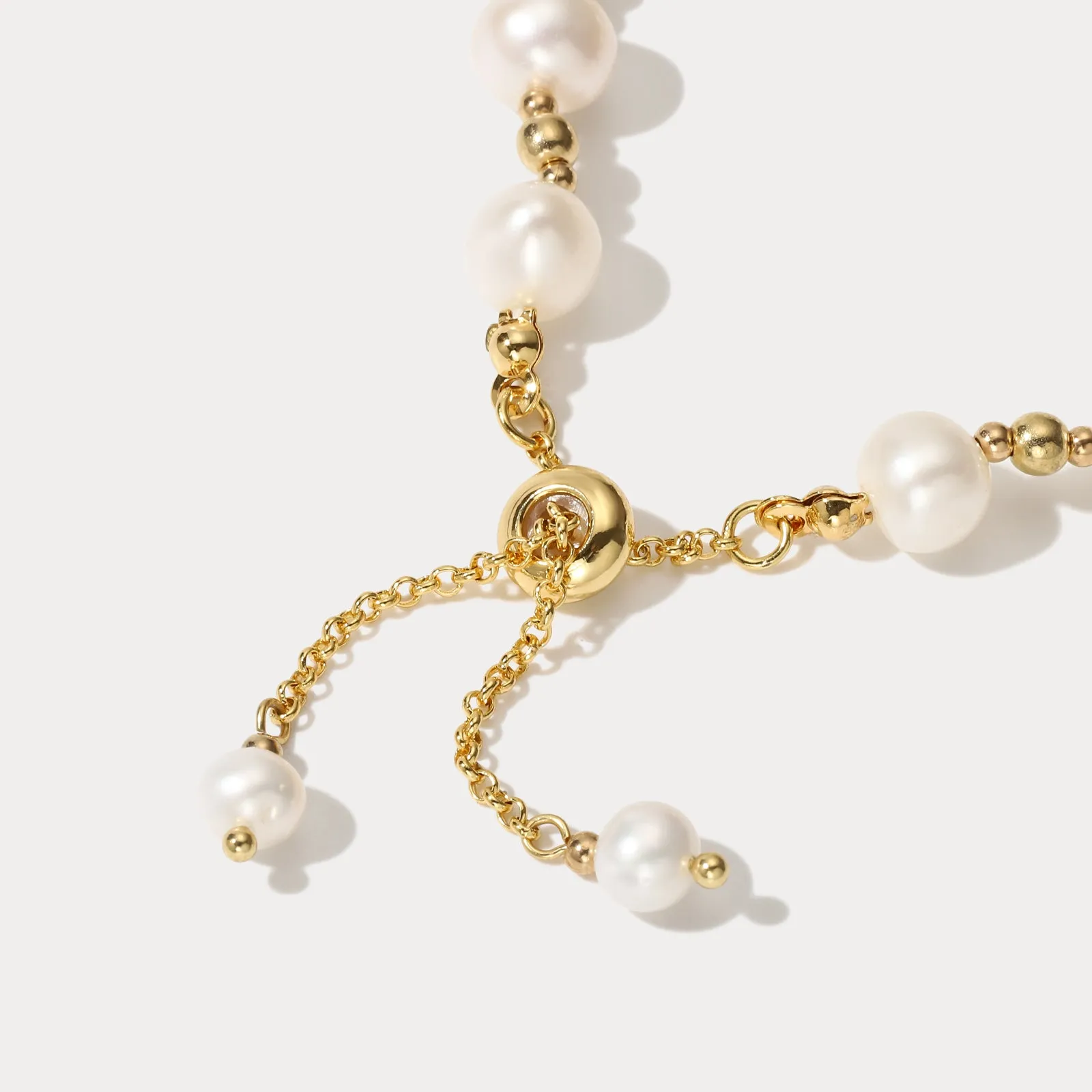 Pearl Chain Bracelet sold by Selenichast product image thumbnail 3
