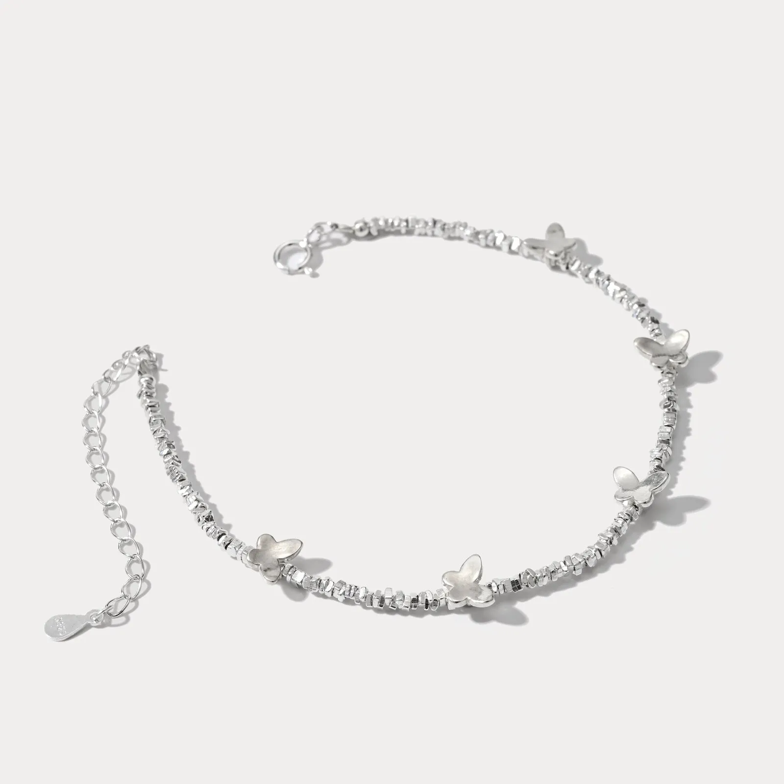 Silver Butterfly Bracelet sold by Selenichast product image thumbnail 5