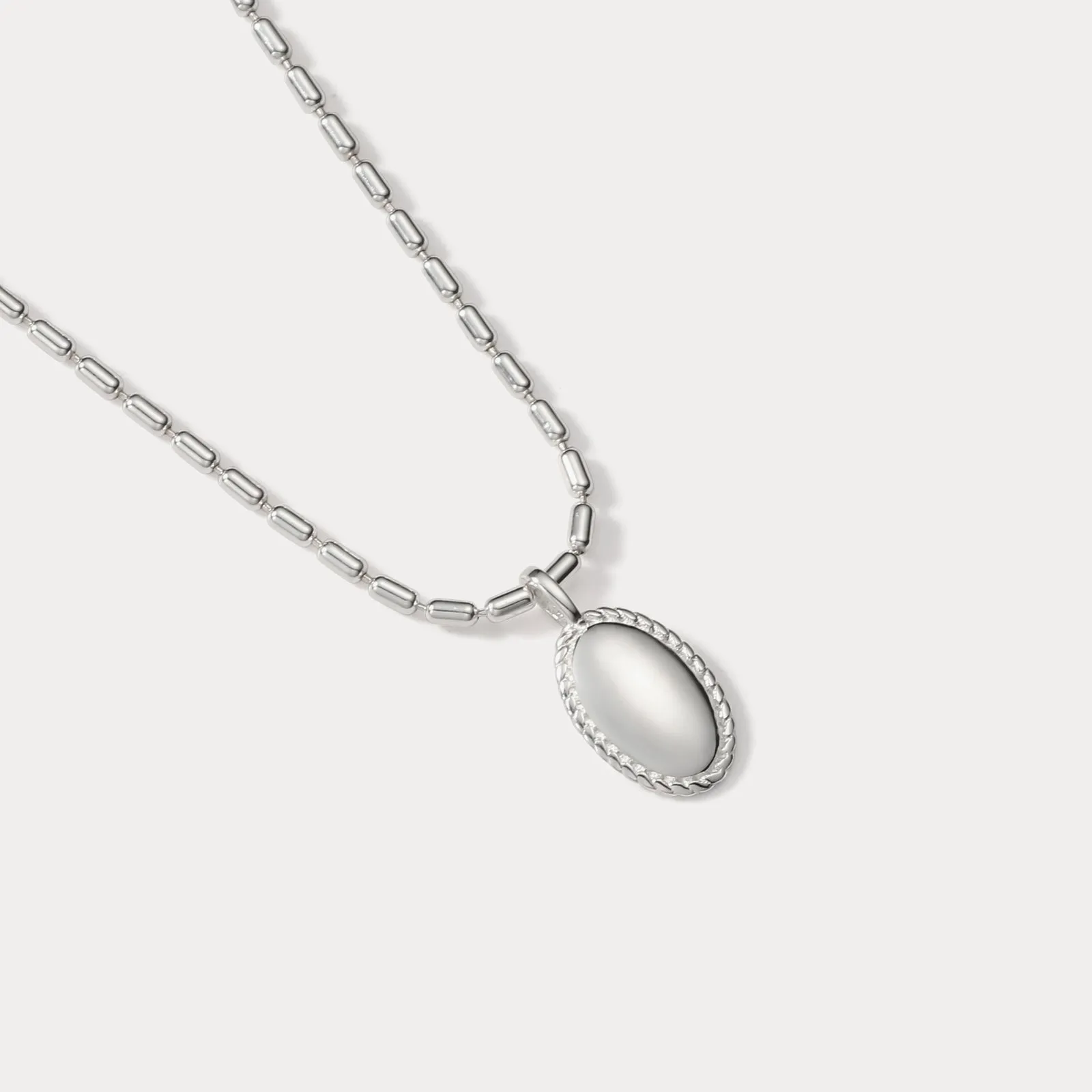 Oval Pendant Necklace sold by Selenichast product image thumbnail 3