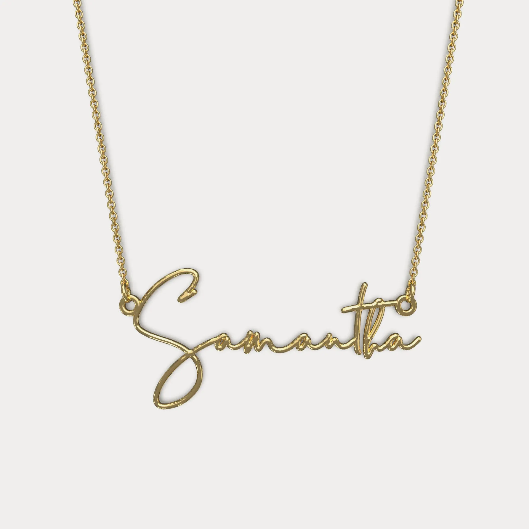 Monroe Name Necklace sold by Selenichast product image thumbnail 2