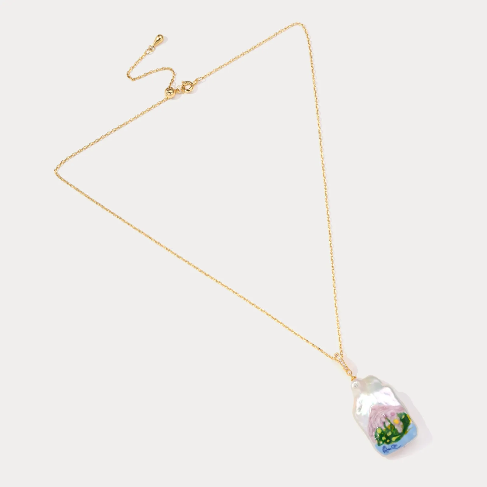 Baroque Pearl Necklace sold by Selenichast product image thumbnail 5