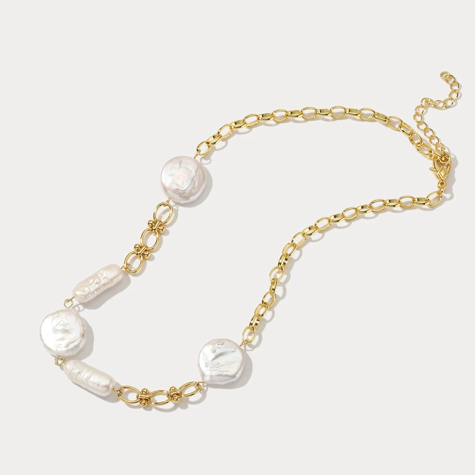 Pearl Hollow Necklace sold by Selenichast product image thumbnail 3