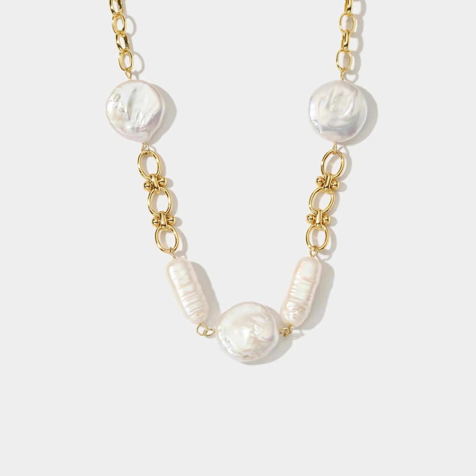 Pearl Hollow Necklace sold by Selenichast