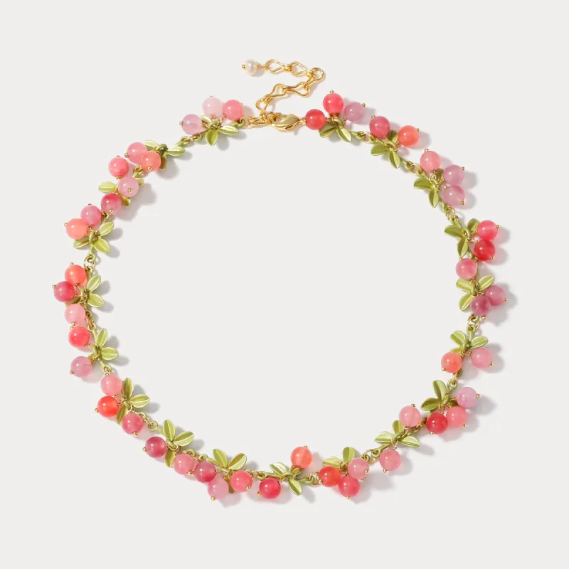 Sunset Berry Necklace sold by Selenichast