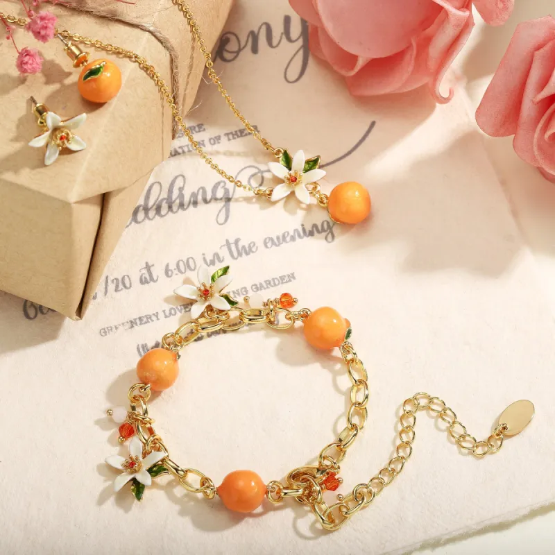 Orange Gift Set with Gift Wrapping sold by Selenichast