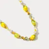 Raspberry Beaded Necklace sold by Selenichast