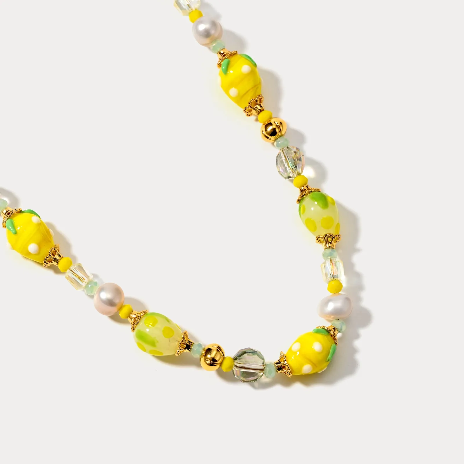 Raspberry Beaded Necklace sold by Selenichast product image thumbnail 5