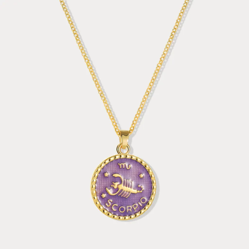 Scorpio Constellation Necklace sold by Selenichast