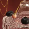 Peach Necklace sold by Selenichast