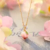 Peach Necklace sold by Selenichast