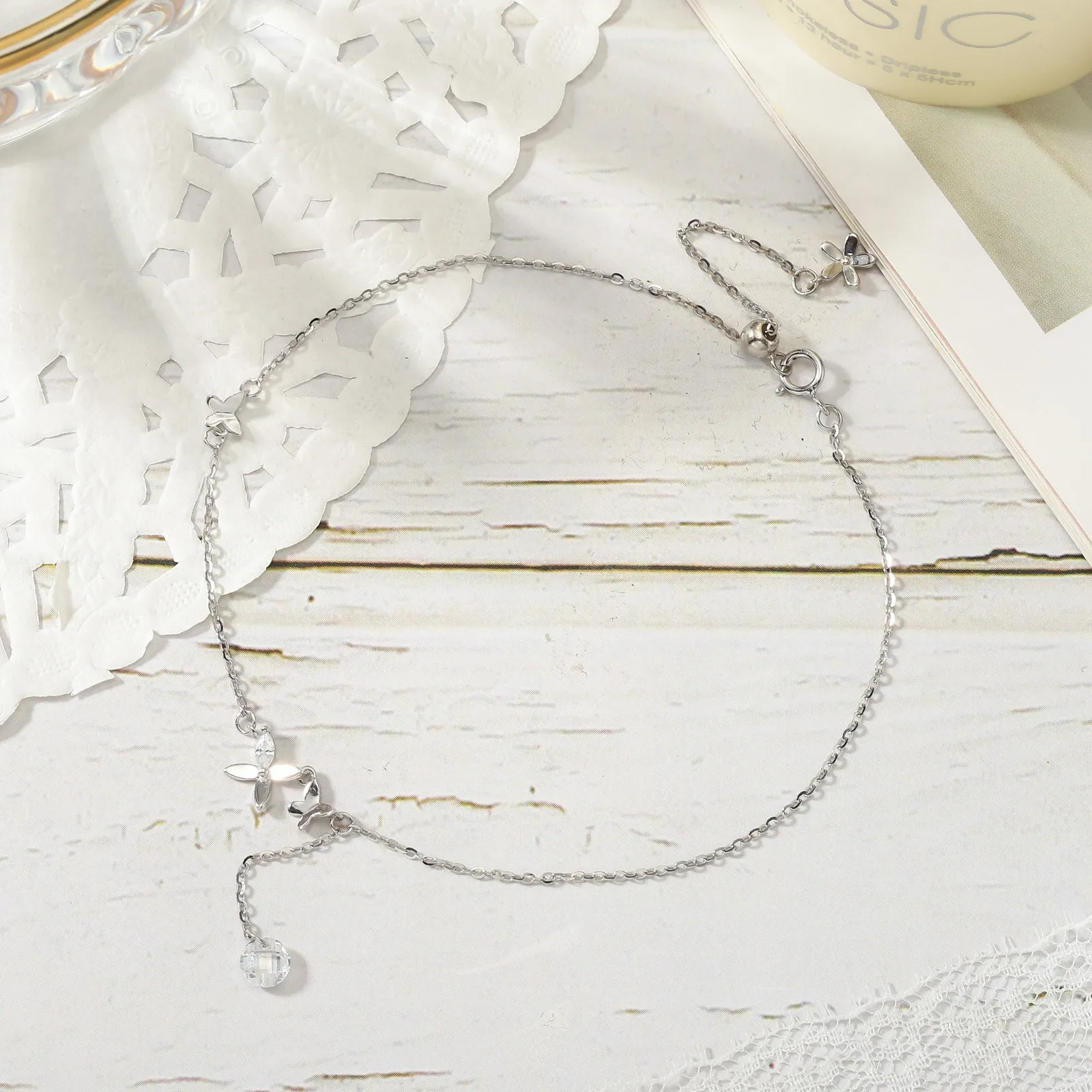 Butterfly Anklet sold by Selenichast product image thumbnail 2