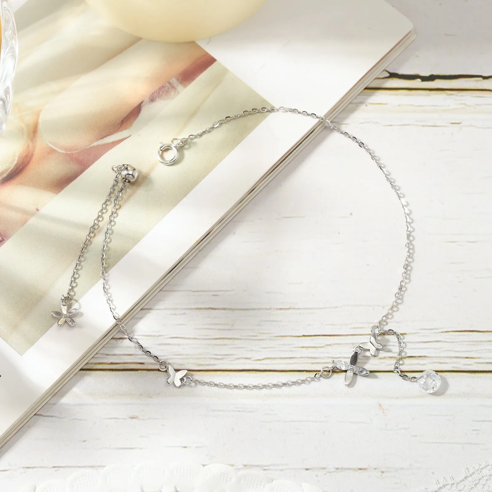 Butterfly Anklet sold by Selenichast product image thumbnail 3