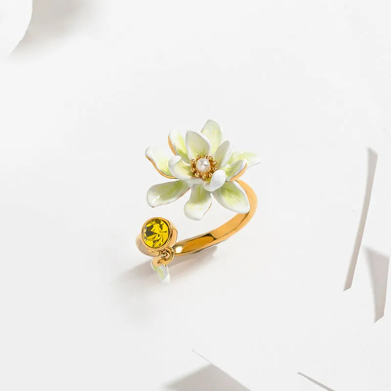 Gardenia Ring sold by Selenichast product image thumbnail 5