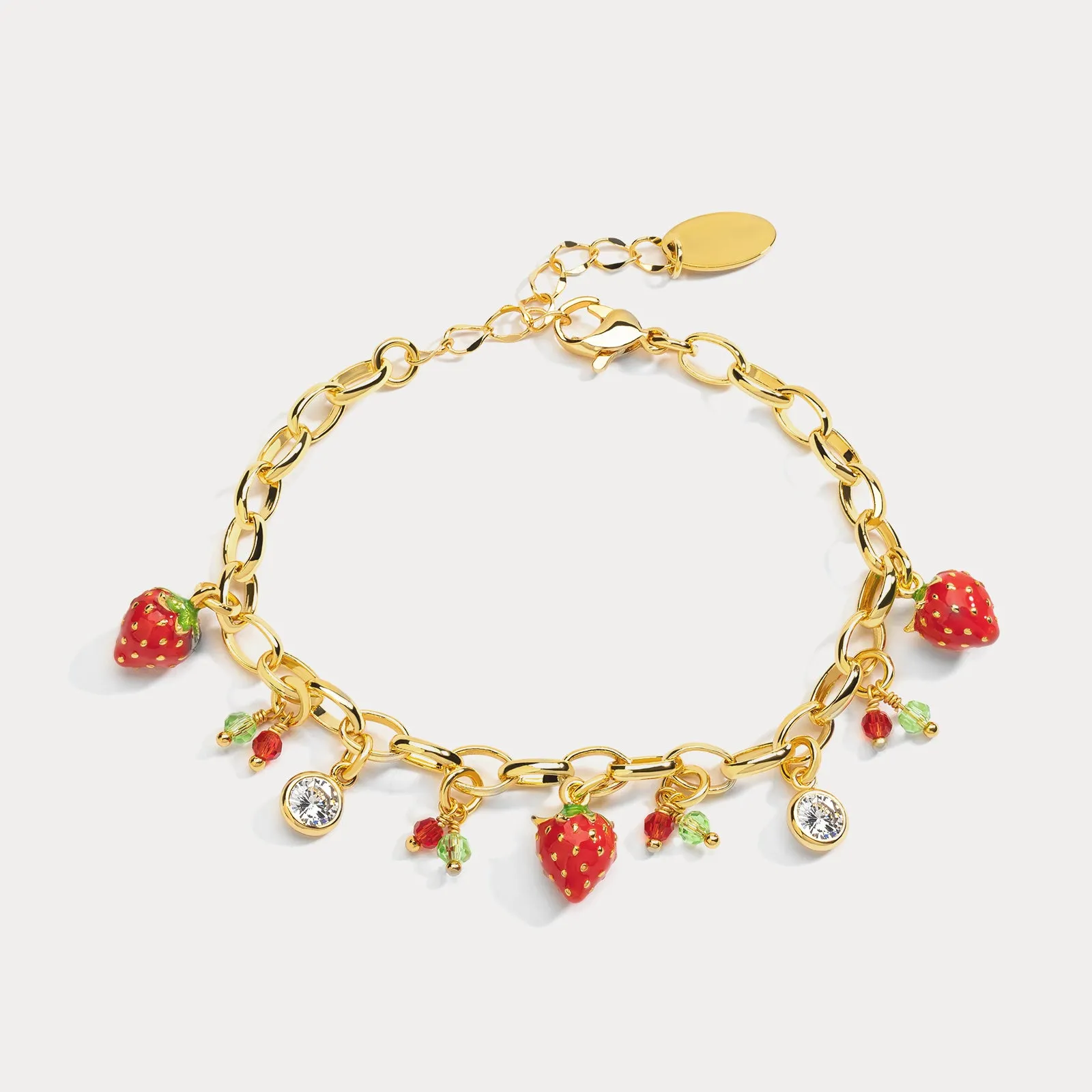Strawberry Bracelet sold by Selenichast