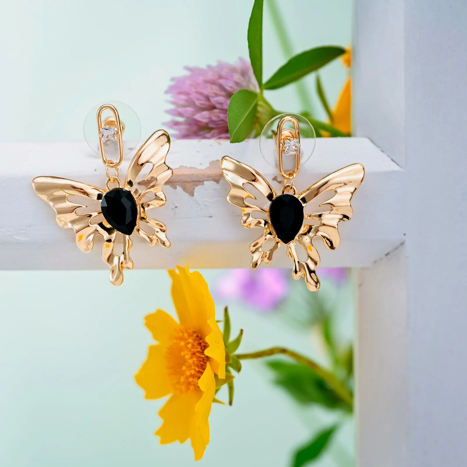 Melting Butterfly Earrings sold by Selenichast product image thumbnail 2