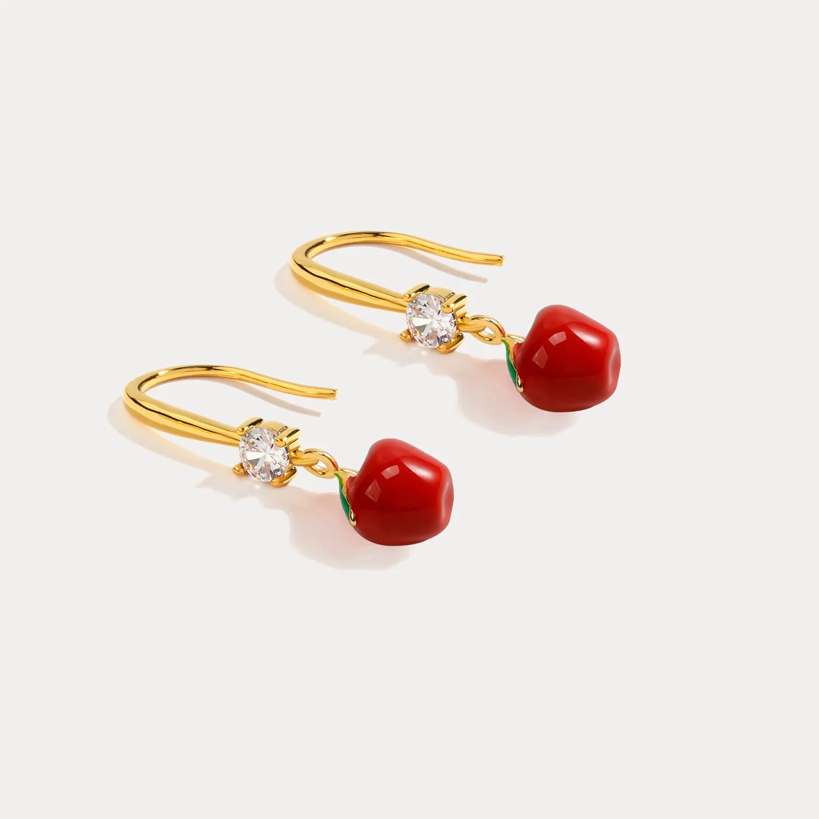 Apple Earrings sold by Selenichast product image thumbnail 3