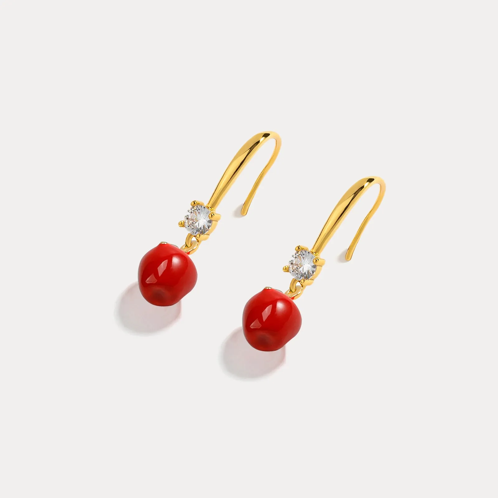 Apple Earrings sold by Selenichast product image thumbnail 4