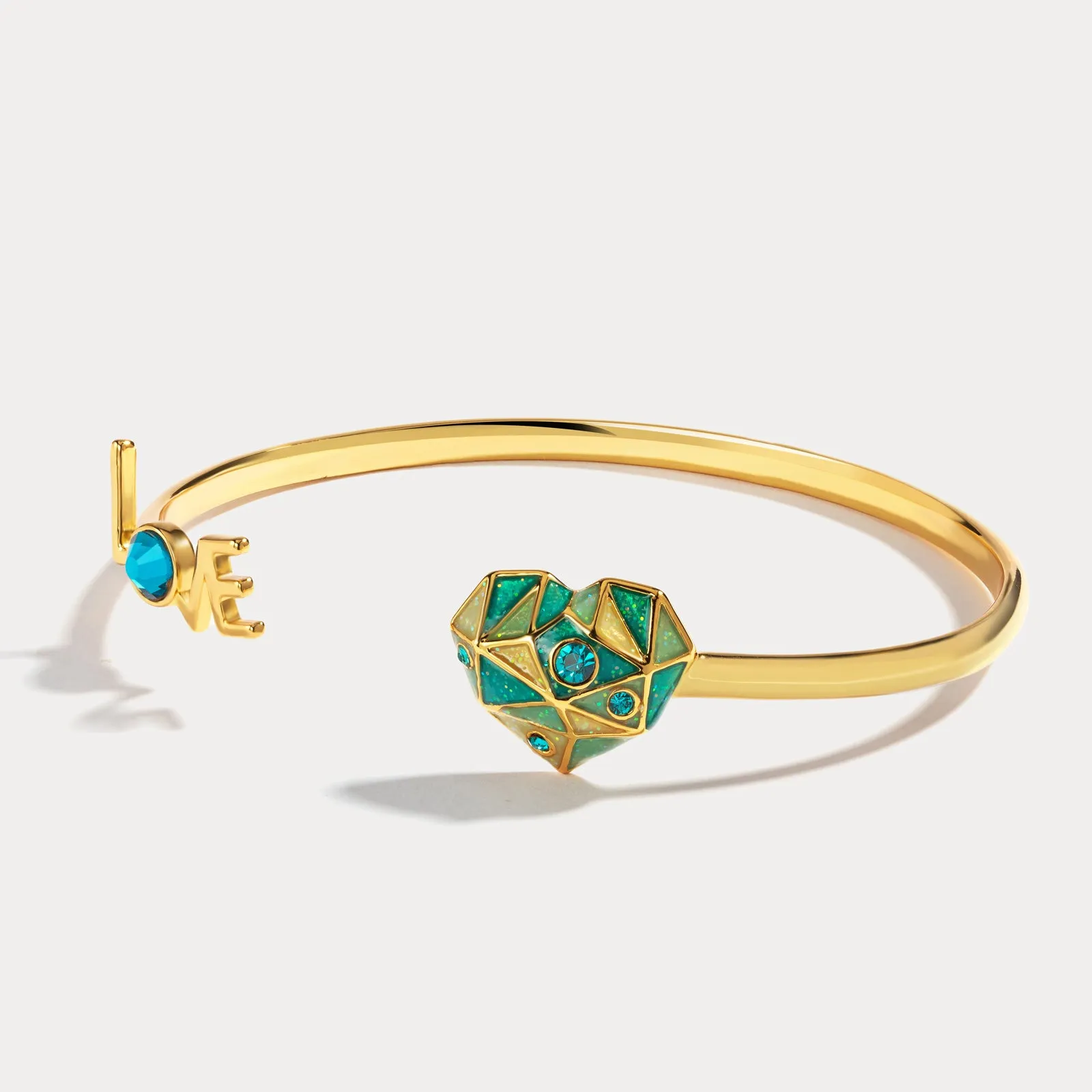 Diamond Heart Bracelet sold by Selenichast product image thumbnail 3