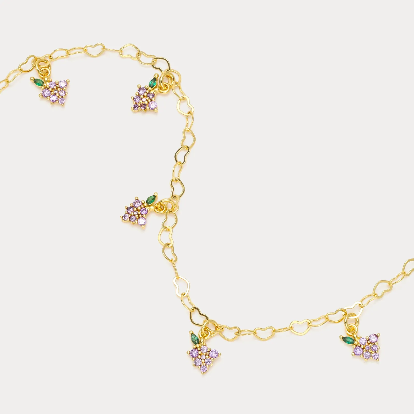 Grape Anklet sold by Selenichast product image thumbnail 4