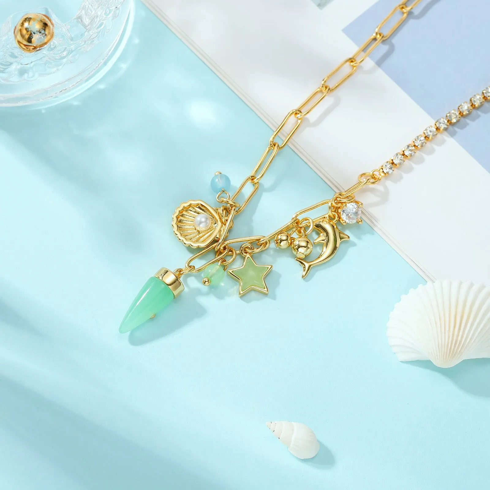 Summer Ocean Necklace sold by Selenichast product image thumbnail 3