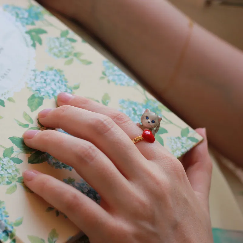 American Shorthair Cat Ring sold by Selenichast